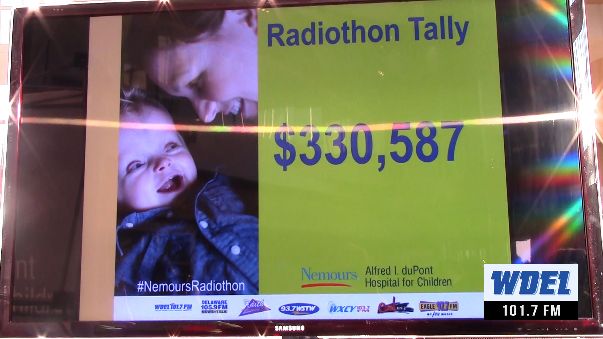 VIDEO: Radiothon raises record $330K for duPont Hospital for Children